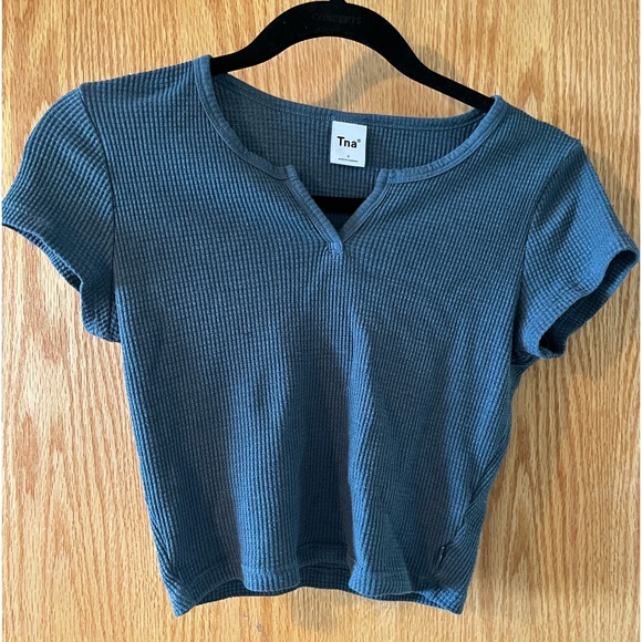 TNA Waffle Notch T-Shirt - Picture 1 of 5